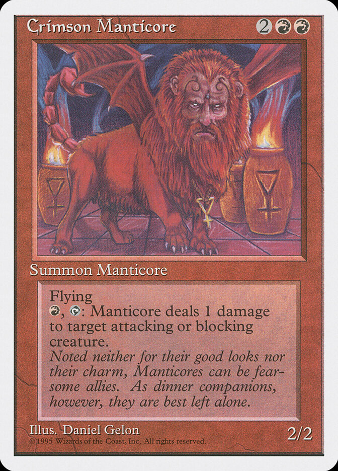 Manticore pourpre — Fourth Edition 183/378