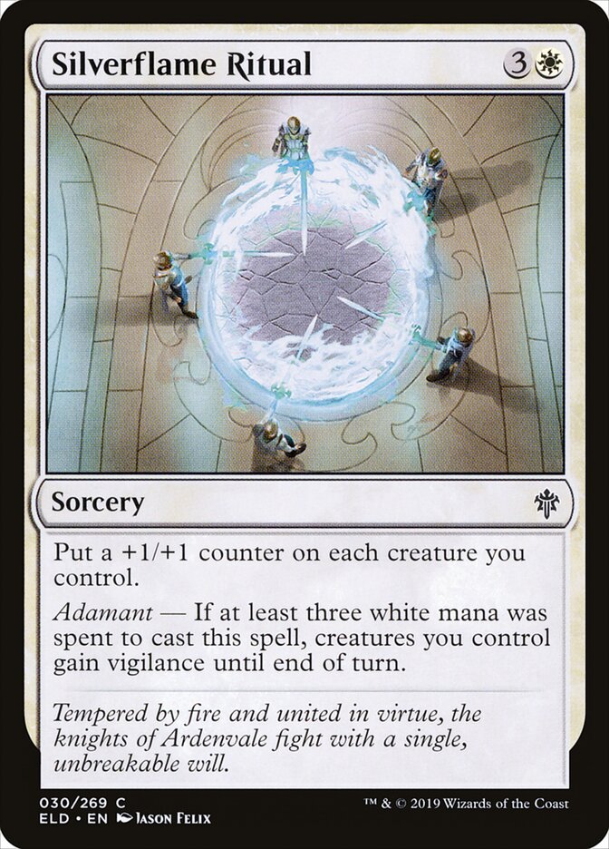 Silverflame Ritual — Throne of Eldraine 30/398
