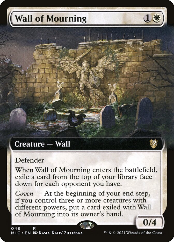 Wall of Mourning — Midnight Hunt Commander 48/187