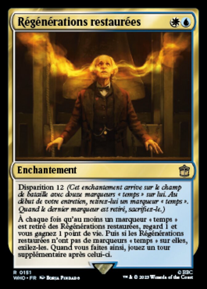 Régénérations restaurées — Doctor Who 151/1178