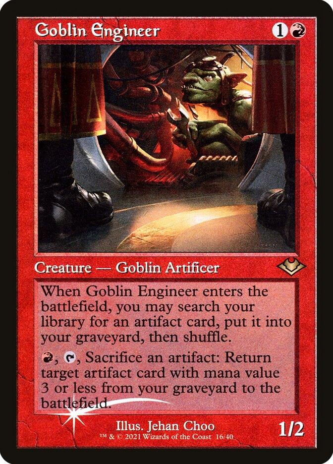 Goblin Engineer — Modern Horizons 1 Timeshifts 16/40