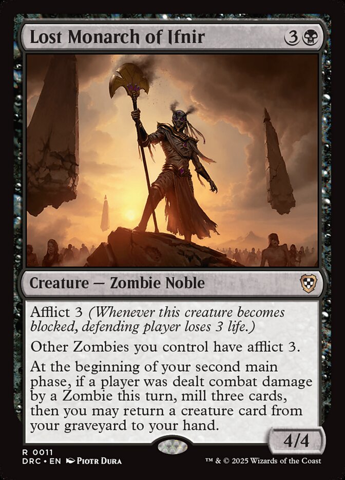 Monarque perdu d'Ifnir — Aetherdrift Commander 11/184