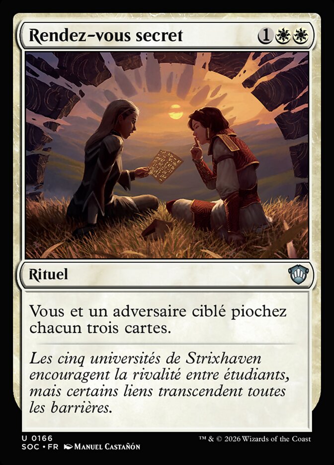 Rendez-vous secret — Secrets of Strixhaven Commander 166/426