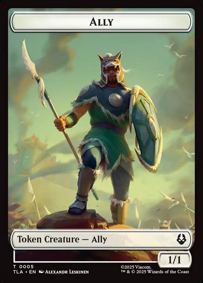 Ally — Avatar: The Last Airbender Tokens 5/22