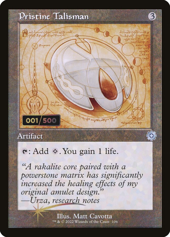 Pristine Talisman — The Brothers' War Retro Artifacts 106z/189
