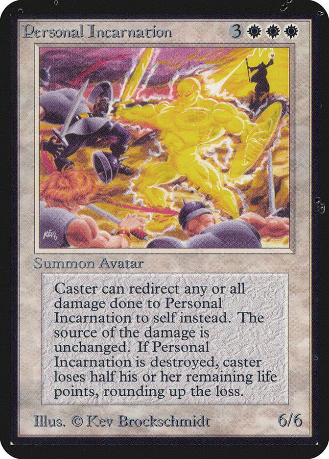 Personal Incarnation — Limited Edition Alpha 31/295