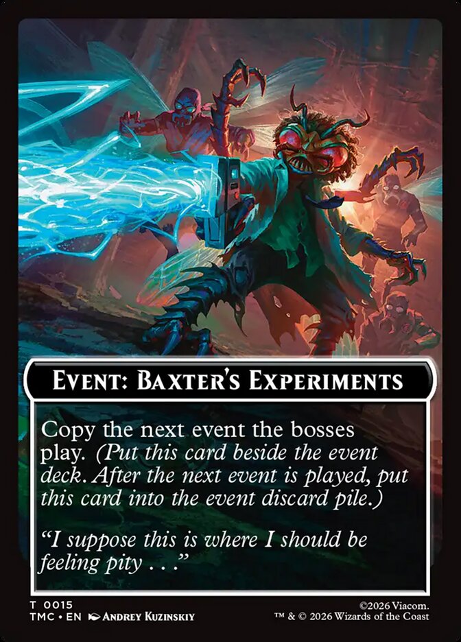 Event: Baxter's Experiments — Teenage Mutant Ninja Turtles Eternal Tokens 15/31