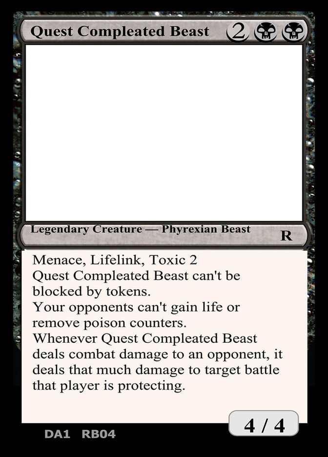 Quest Compleated Beast — Unknown Event RB04d/512