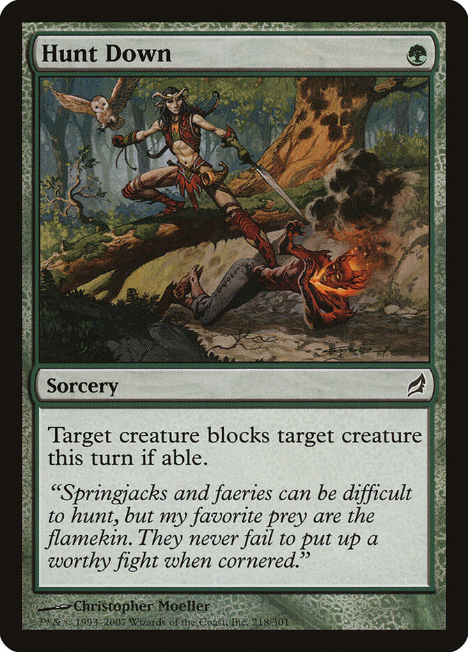 Hunt Down — Lorwyn 218/301