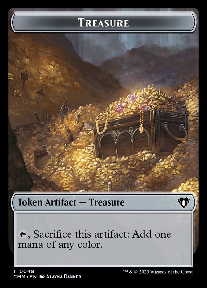 Treasure — Commander Masters Tokens 48/81