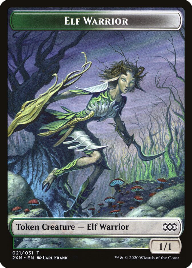 Elf Warrior — Double Masters Tokens 21/31