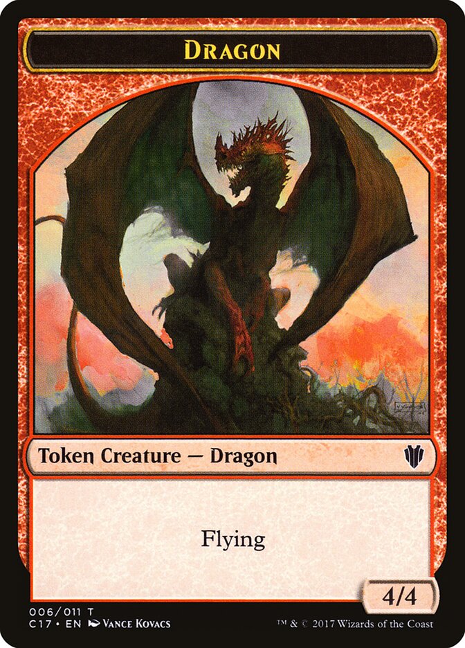 Dragon — Commander 2017 Tokens 6/11