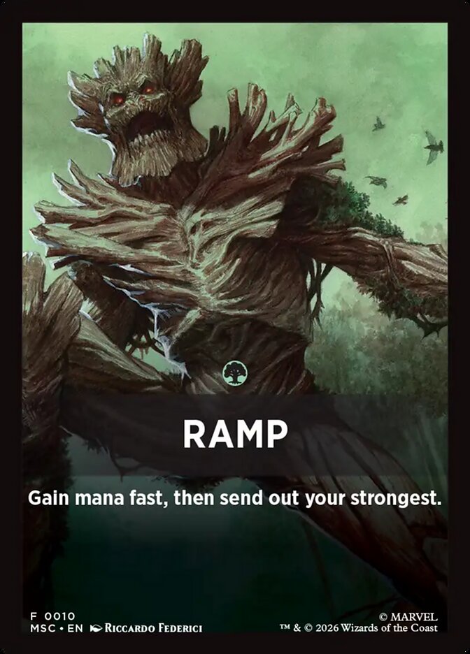 Ramp — Marvel Super Heroes Jumpstart Front Cards 10/61