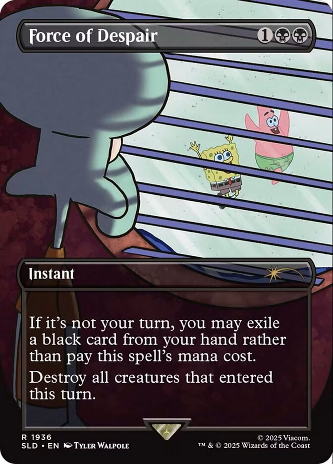 Force of Despair — Secret Lair Drop 1936/2754