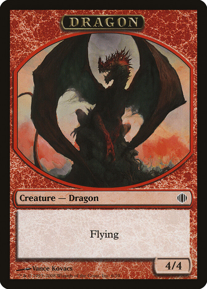Dragon — Shards of Alara Tokens 6/10