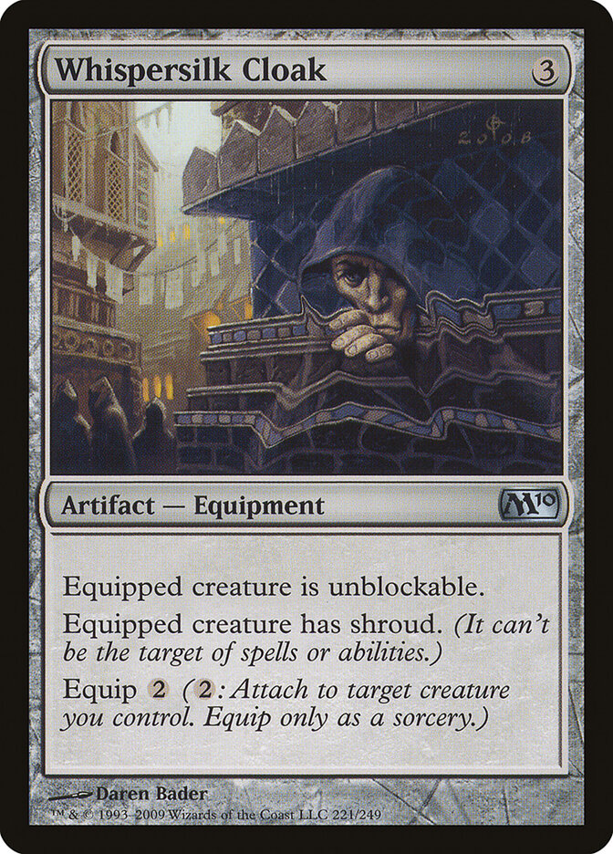 Whispersilk Cloak — Magic 2010 221/249