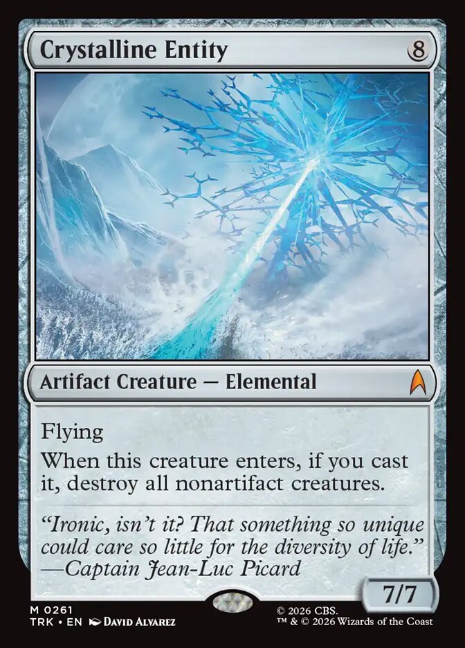 Crystalline Entity — Star Trek 261/135