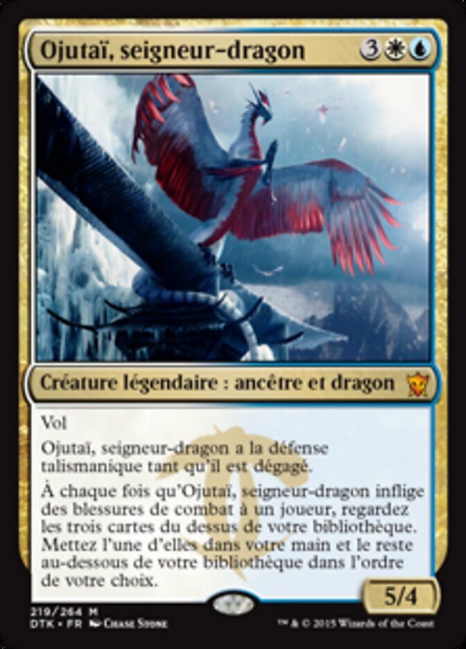 Ojutaï, seigneur-dragon — Dragons of Tarkir 219/264