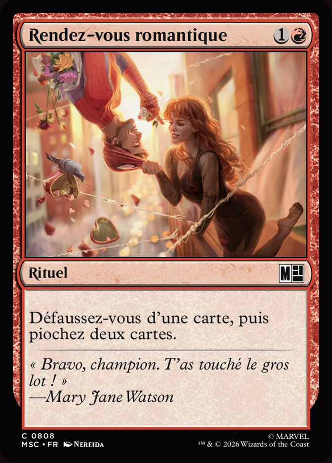 Rendez-vous romantique — Marvel Super Heroes Commander 808/866
