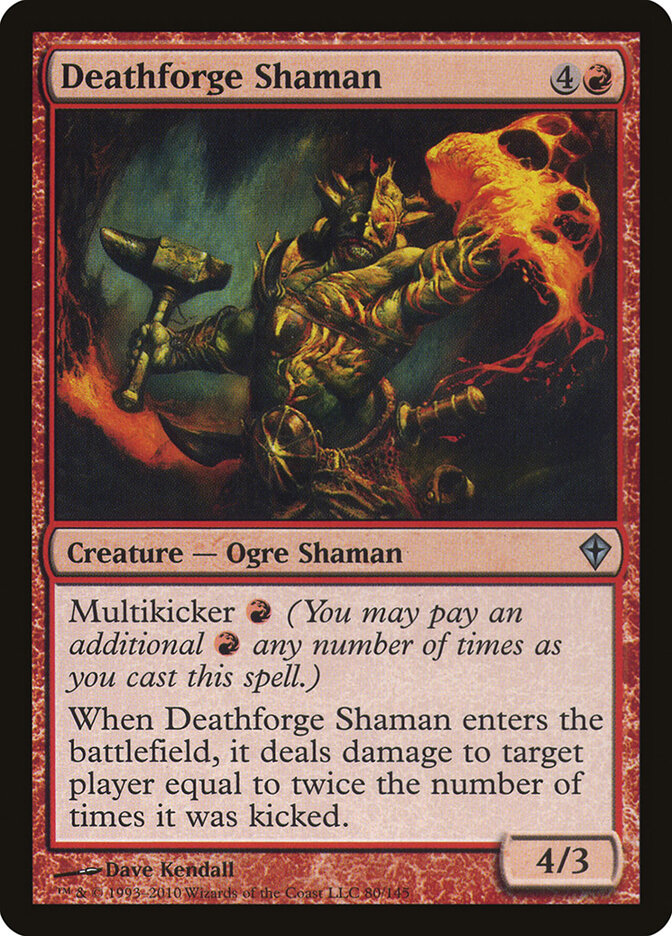Deathforge Shaman — Worldwake 80/145