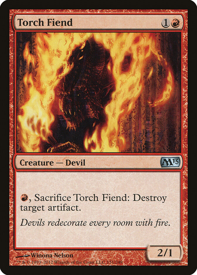 Torch Fiend — Magic 2013 151/249
