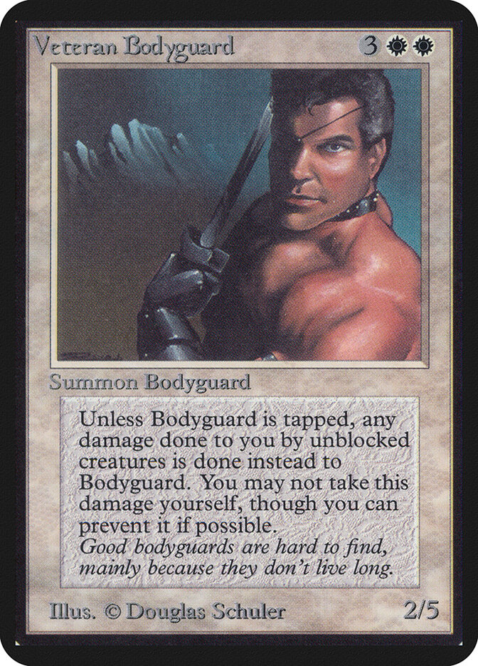 Veteran Bodyguard — Limited Edition Alpha 41/295