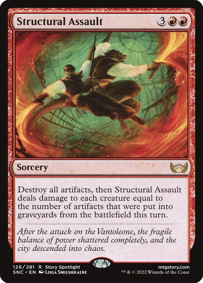 Structural Assault — Streets of New Capenna 126/513