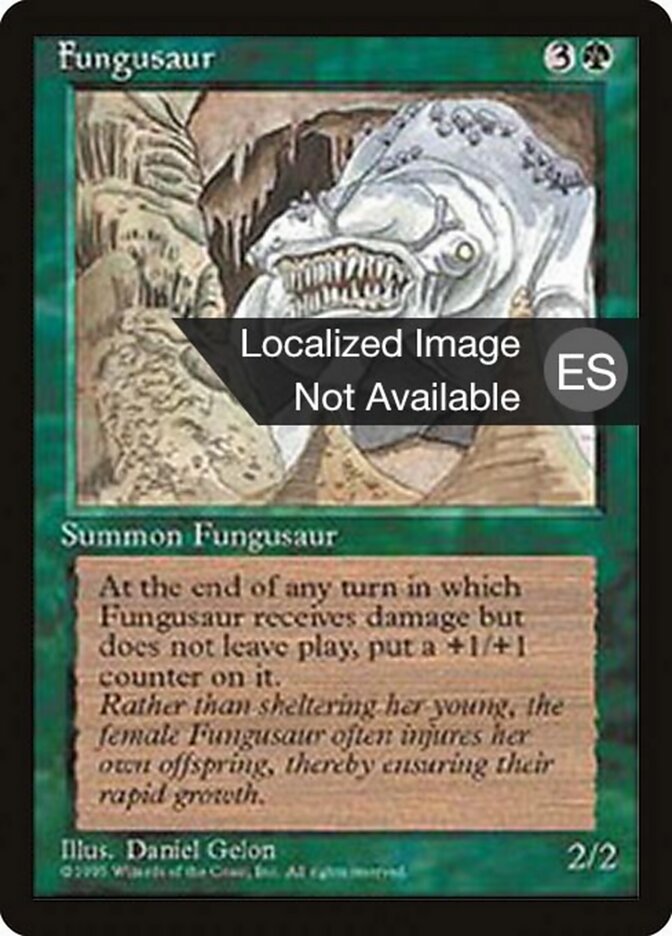Fungusaur — Fourth Edition Foreign Black Border 246/378