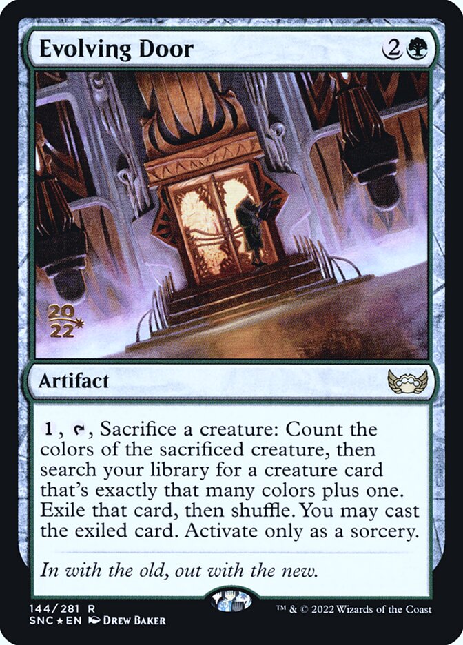 Evolving Door — Streets of New Capenna Promos 144s/161