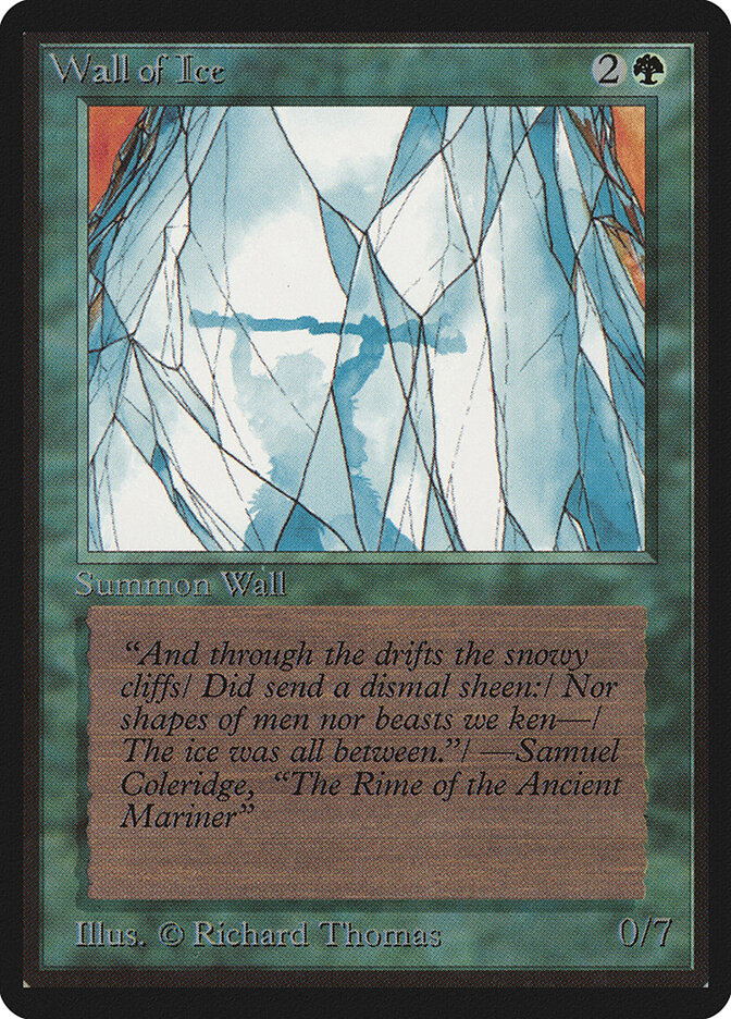Wall of Ice — Limited Edition Beta 225/302