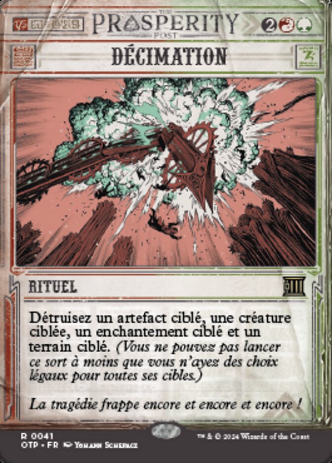 Décimation — Breaking News 41/80