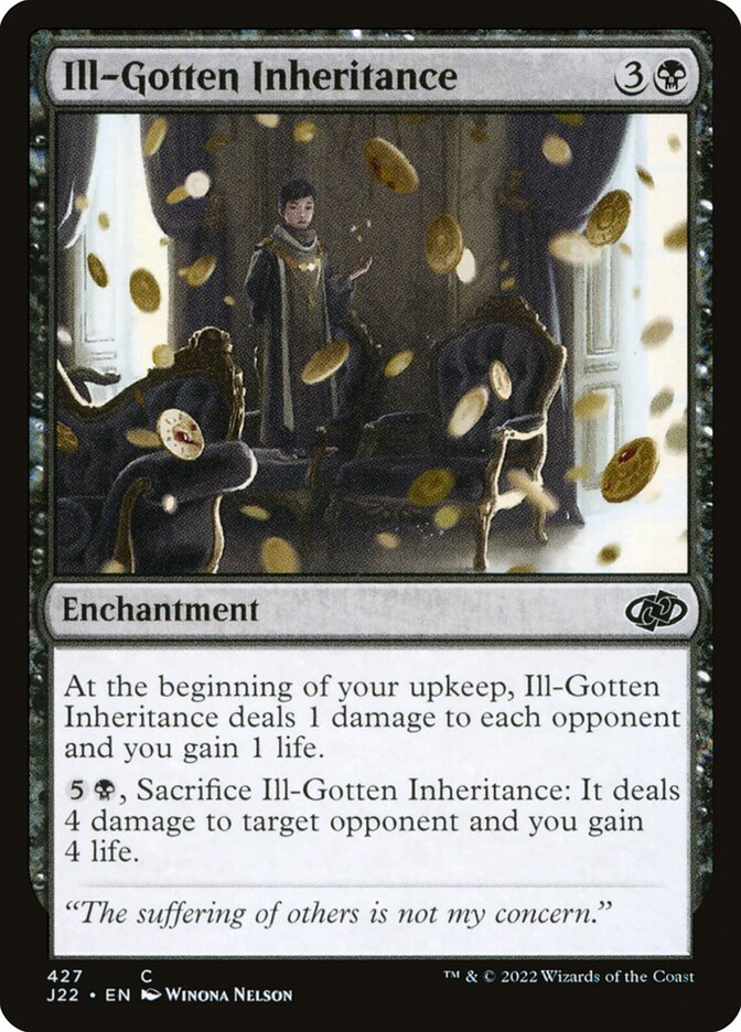 Ill-Gotten Inheritance — Jumpstart 2022 427/835