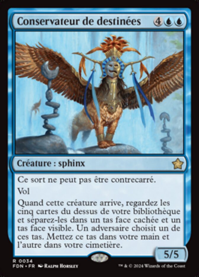 Conservateur de destinées — Foundations 34/771