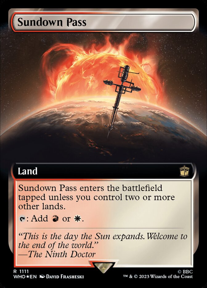 Sundown Pass — Doctor Who 1111/1178