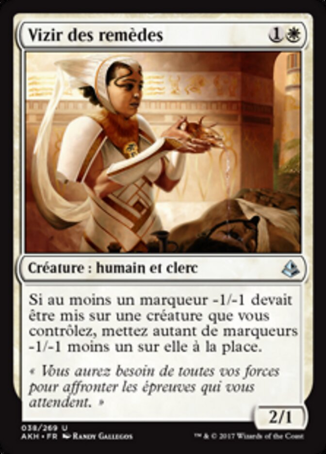 Vizir des remèdes — Amonkhet 38/287