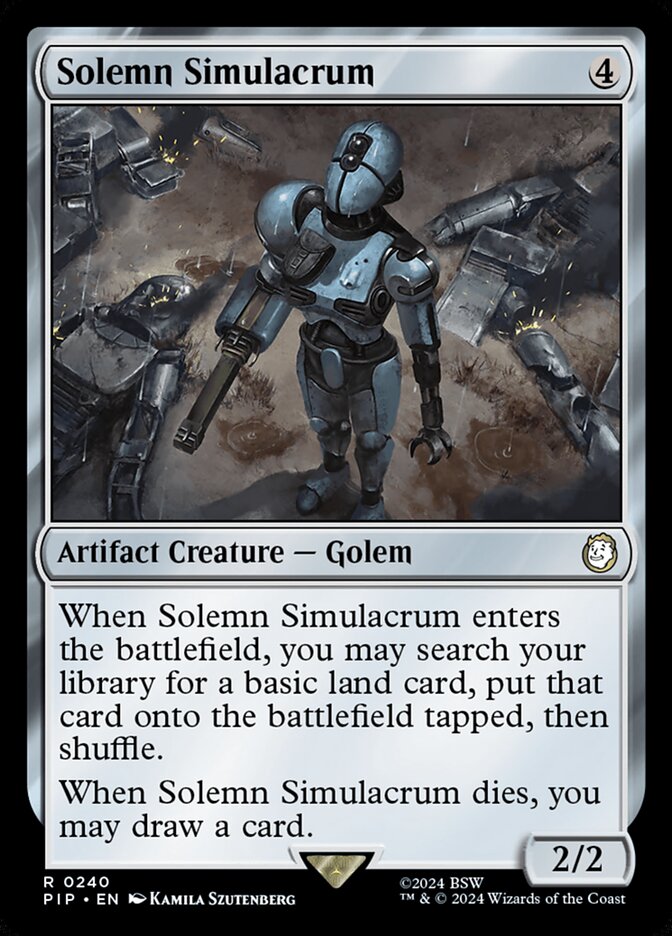 Simulacre solennel — Fallout 240/1068
