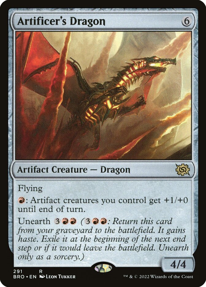 Artificer's Dragon — The Brothers' War 291/399