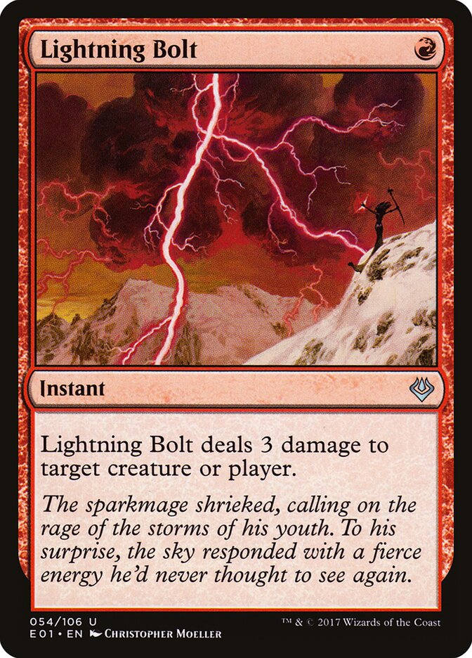 Lightning Bolt — Archenemy: Nicol Bolas 54/106
