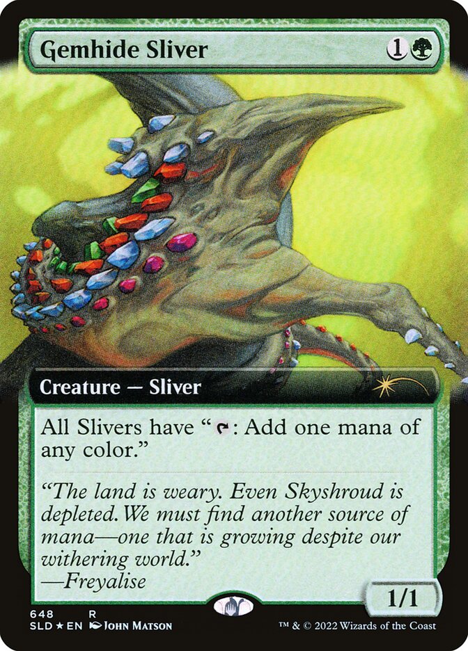 Gemhide Sliver — Secret Lair Drop 648/2754