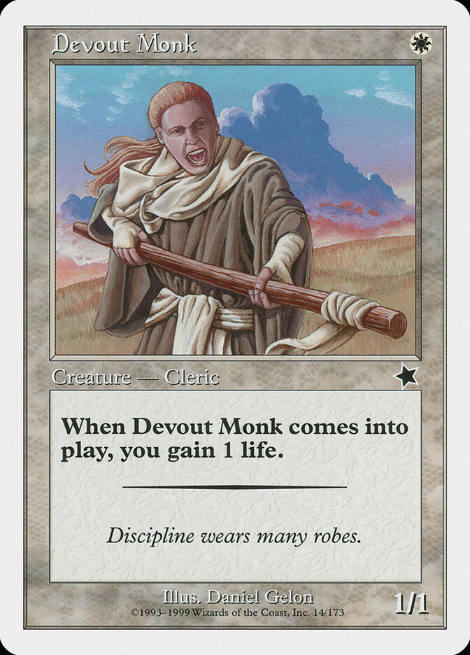 Devout Monk — Starter 1999 14/173