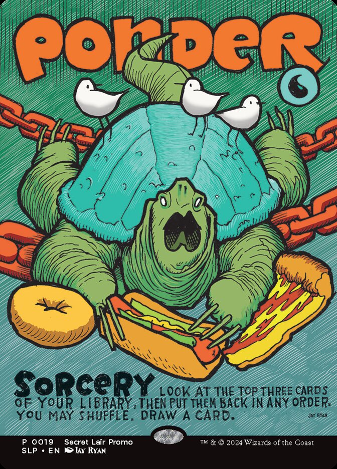 Ponder — Secret Lair Promo 19/54