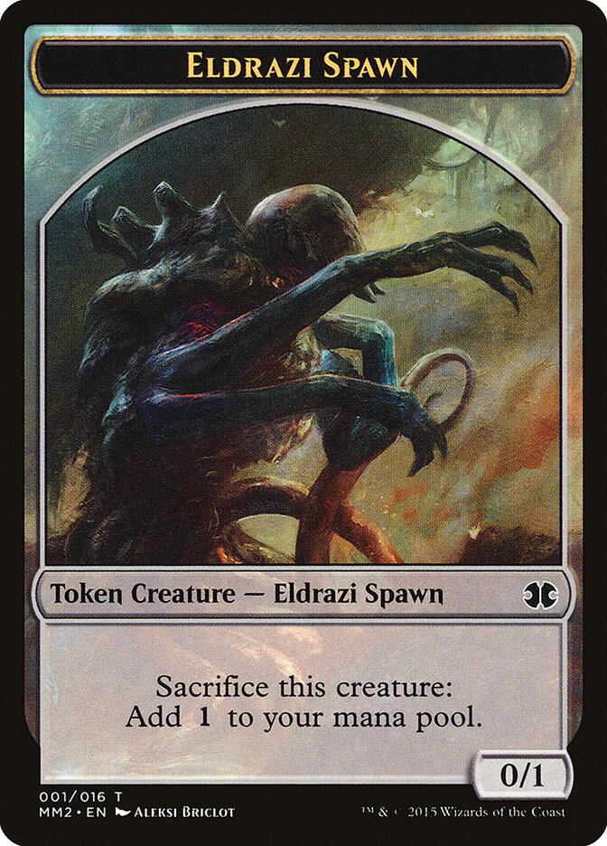 Eldrazi Spawn — Modern Masters 2015 Tokens 1/16