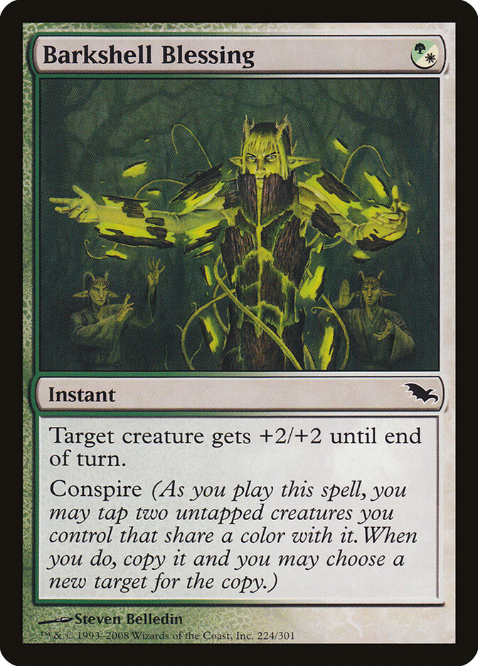 Barkshell Blessing — Shadowmoor 224/302