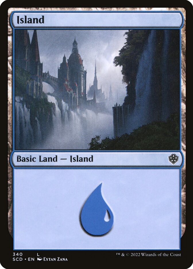 Island — Starter Commander Decks 340/352
