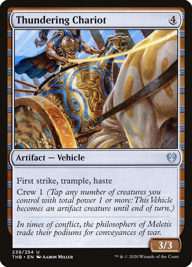 Thundering Chariot — Theros Beyond Death 239/358