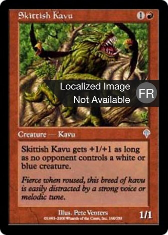 Kavru fantasque — Invasion 168/354