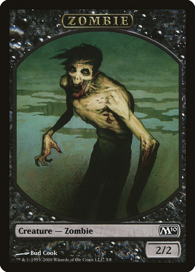 Zombie — Magic 2010 Tokens 3/8