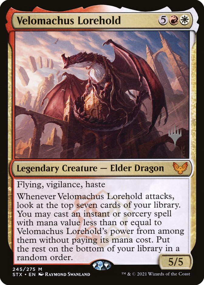 Velomachus Lorehold — Strixhaven: School of Mages Promos 245p/164