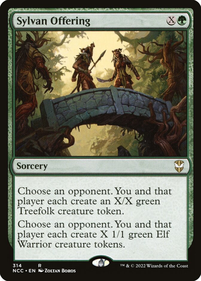 Sylvan Offering — New Capenna Commander 314/447