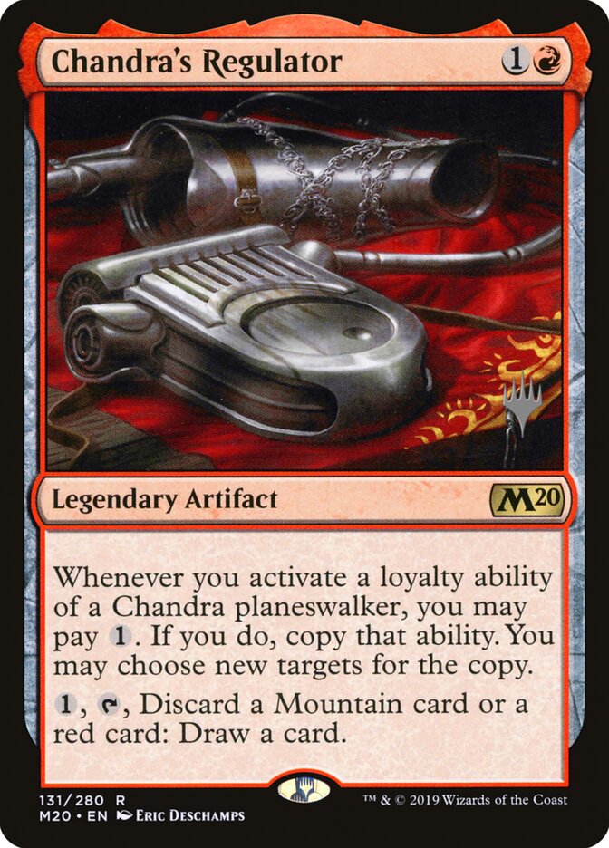 Chandra's Regulator — Core Set 2020 Promos 131p/144